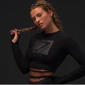 Gymshark limited edition black out shirt